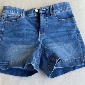 White House Black Market Blue Denim Shorts